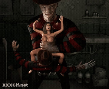 3D Animation Asian Gangbang GIF