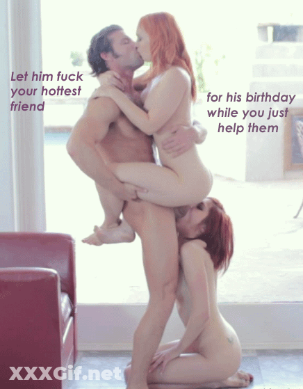 Babes On The Pole: A Hot And Steamy Threesome GIF