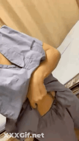 Big Boobs Flashing Nurse Selfie GIF