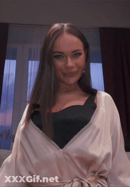 Big Tits Brunette Celebrity Shows Off Her Non-Nude Body GIF