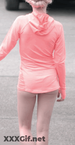 Blonde Babes In Pink: A Sizzling Sight To See GIF