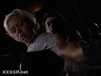 Blonde Cinema Handjob Orgy Public GIF