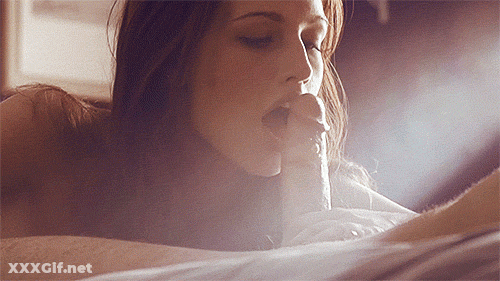 Blowjob Babe Gets Fucked Hard GIF