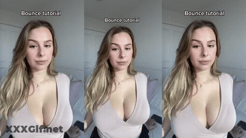 Bouncing Tits TikTok Tits Titty Drop GIF