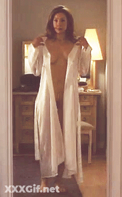 Brunette Celebrity Reveals Perfect Body In Sensual Scene GIF