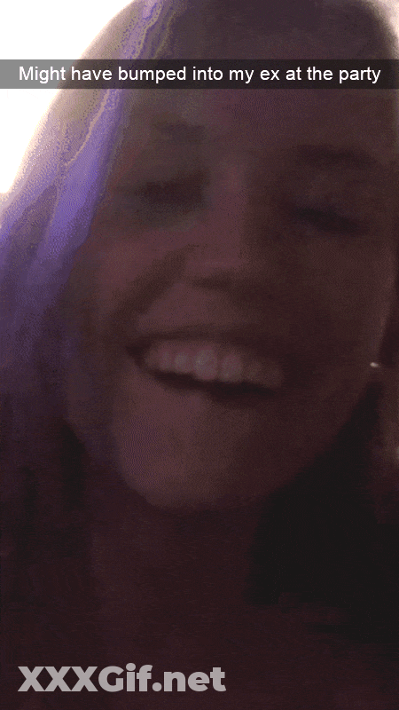 Cheating Slut's Snapchat: Cucking Your Girlfriend GIF