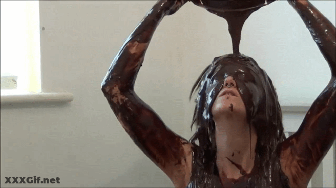 Chocolate Fetish Mess: A Slimy, Gunge-Filled Adventure GIF