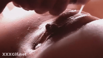 Close Up Creampie Cumshot GIF