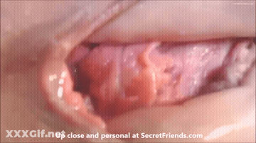 Close Up Fingering Mom GIF