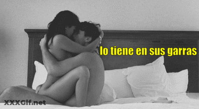 Crazy Spanish Wife Riding Her Husband GIF