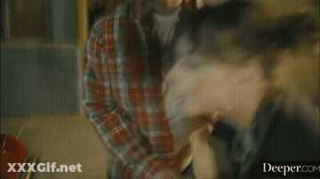 Deepthroat Gabbie Carter Rough GIF