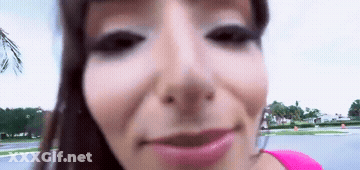 Dirty Talk Lexi Luna Pornstar Public GIF