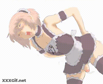 Femboy Maid Sissy Trap: A Sizzling Hot Sexy Maid In Lingerie GIF