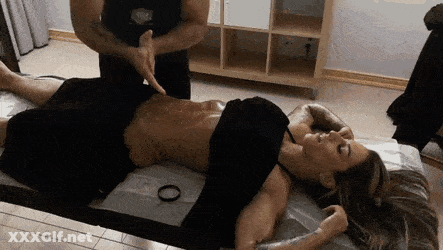 Fit Athletic Abs Massage - Non Nude GIF