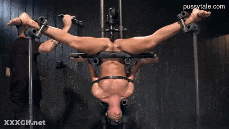 Fuck Machine: Hardcore BDSM Bondage With Tied Up Pussy GIF
