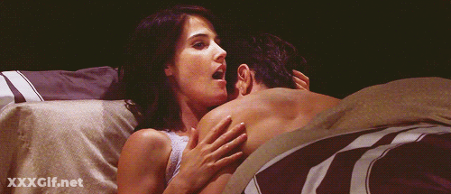 Get Your Freak On: Hot Chick Gets Down With A Hunk GIF