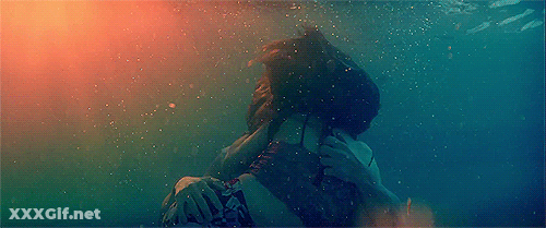 Get Your Freak On: Two People In The Ocean GIF
