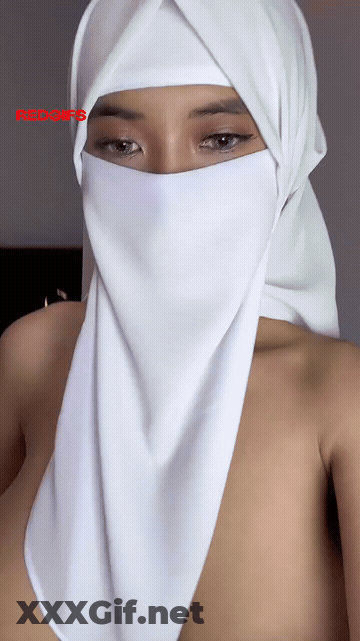 Giving These Big Asian Tits Some Air GIF