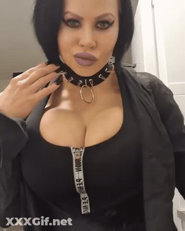 Goth Pornstar Sanna Rough GIF