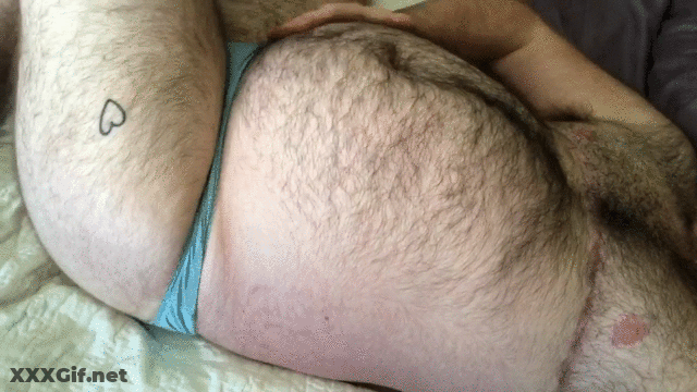Hairy Man's Pregnant Mpreg Adventure GIF