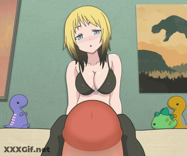 Hentai Footjob GIF
