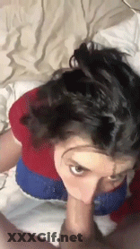 Homemade Amateur Deepthroat Blowjob With Huge Tits GIF