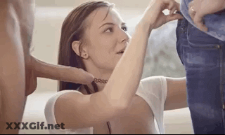 Horny MFM Twococks: Get Your Fill With This Sexy Chick GIF