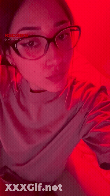 In Red Puffies Looks Good Too GIF