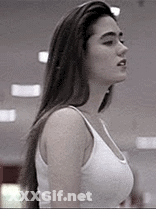 Jennifer Connelly's Big Tits: A Celebrity Riding Adventure GIF