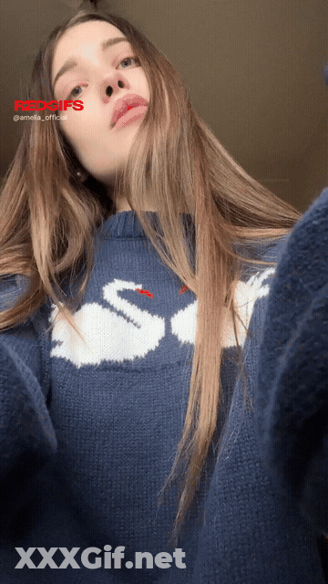 Lovely Natural Titty Reveal GIF