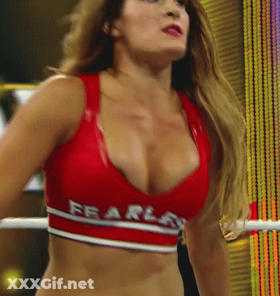 Nikki Bella's Big Tits: A WWE Divas Erotic Experience GIF