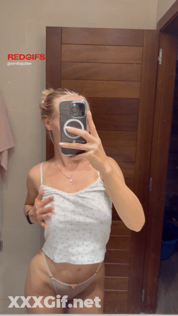 No Bras At Homes Is A Mandatory Rule GIF