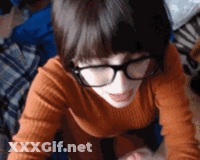 Scooby Doo's Velma Gets A Hardcore Handjob And Facial Cumshot GIF