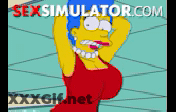 Simpson XXX: Big Tits, Cartoon Porn, Marge Simpson, MILF Cartoon GIF