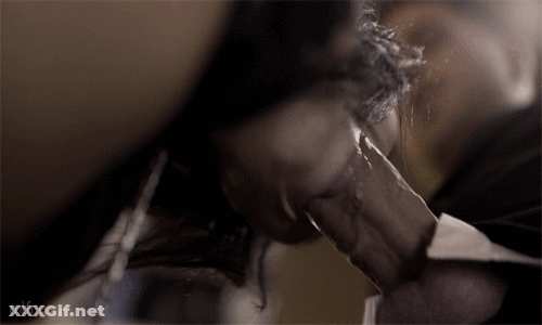 Slick Sloppy Blow Job GIF