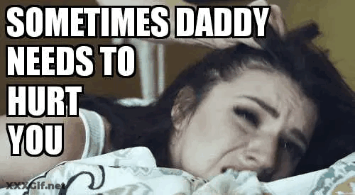 Sometimes Daddy Doesn't Like It When Mommy Cries GIF