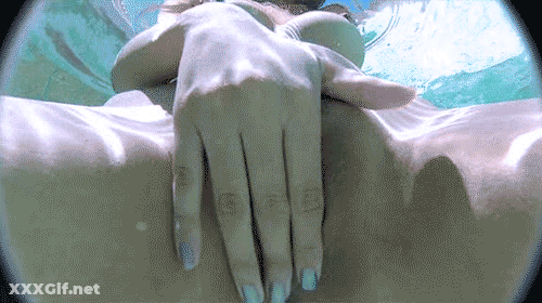Underwater Fingering GIF
