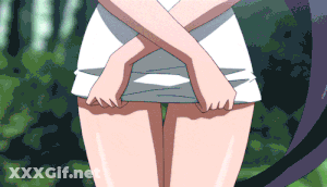 Undressing Anime Babe GIF