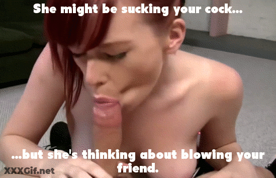 Your Girlfriend's Thinking About Blowing You GIF