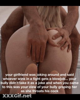 Your Girlfriend Was Joking Around And Said Whoever Wins In A Fight Gets A Blowjob... Your Bully Didn't Take It As A Joke GIF