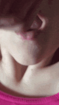 Amateur Close Up Cumshots: My Girlfriend's Teen Pussy GIF