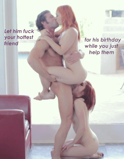 Babes On The Pole: A Hot And Steamy Threesome GIF