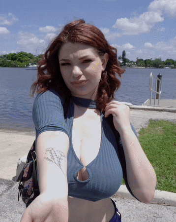 Babes With Big Tits: Brunette Pornstar Teen GIF