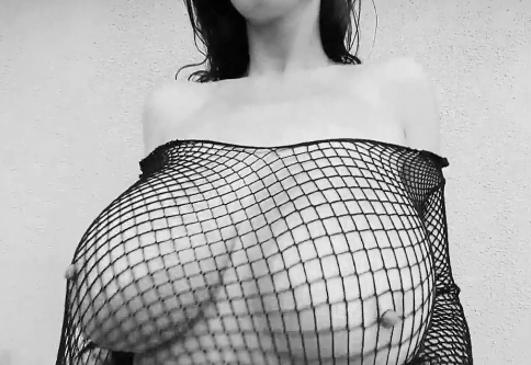 Big Boobs Goddess Reveals Her Perfect Huge Tits GIF