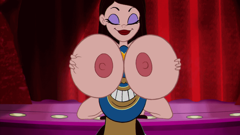 Big Tits Funny: A Comedy Of Errors With Huge Boobs GIF