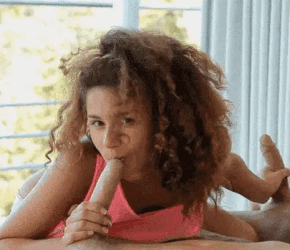 Blowjob Threesome: A Wild And Wet Experience GIF