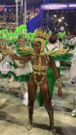 Brazilian Carnival Celebrity Izzy Shows Off Her Non-Nude Body GIF