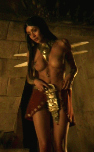 Brunette Indian Pussy: Ancient Sexy Seduction GIF