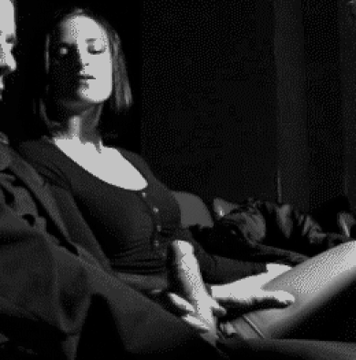 Cheating Girlfriend Gives Amateur Handjob GIF
