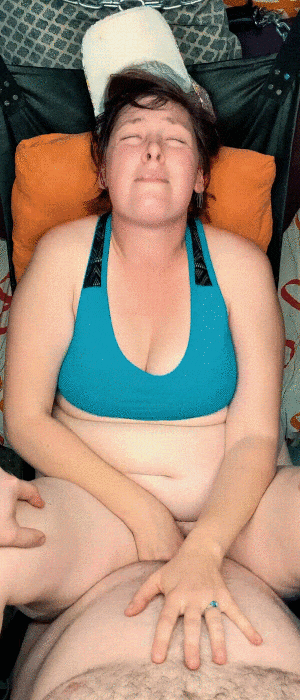 Chubby BBW's Missionary Position: A Wife's Perspective GIF